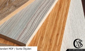 Standart MDF Ölçüleri
