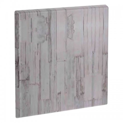 216 White Painted Werzalit Masa Tablası