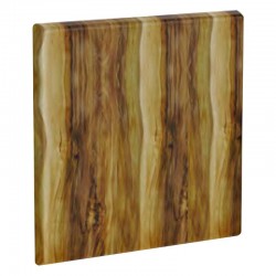222 İndian Wood Werzalit Masa Tablası