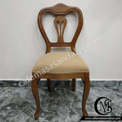 Ahşap Sandalye (Vazolu)